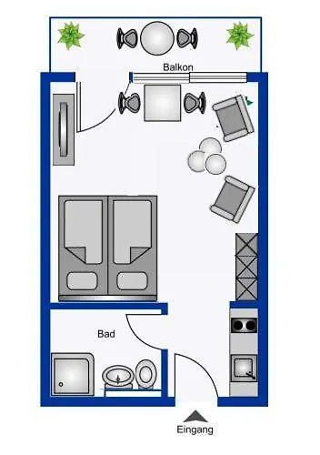 Апартаменты Nordland - Suedfall *